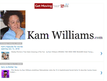 Tablet Screenshot of kamwilliams.com